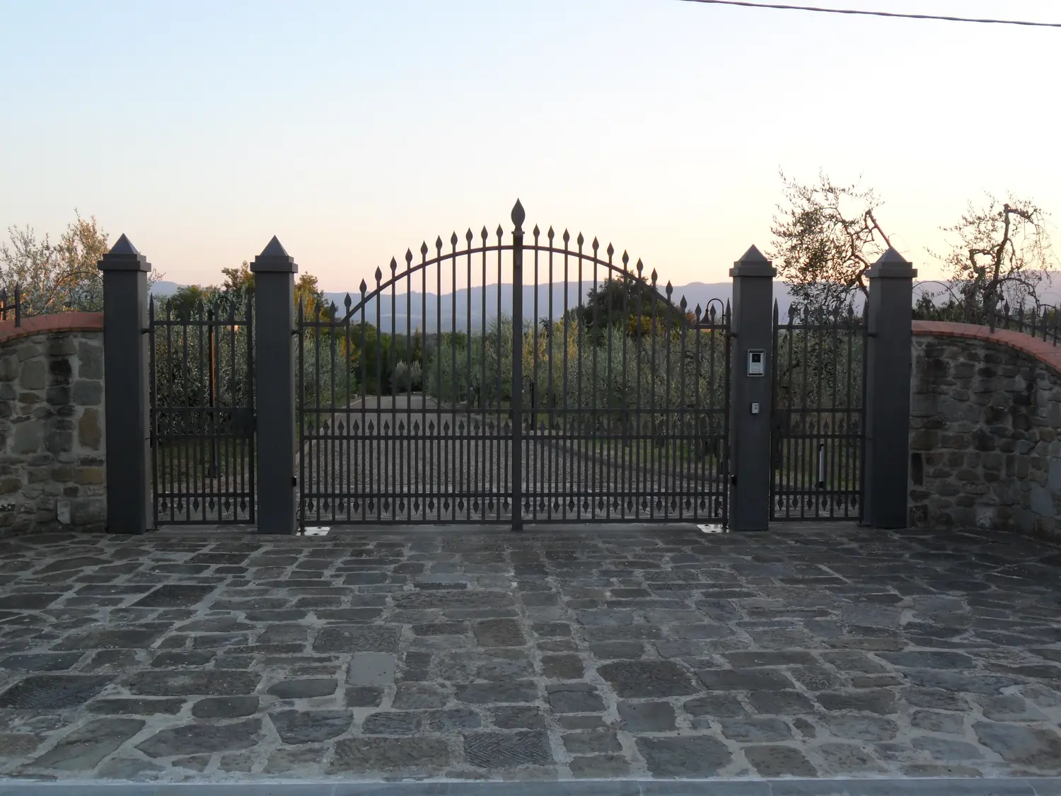 Cancello in ferro realizzato da Alamanni Fabbro (foto 42)