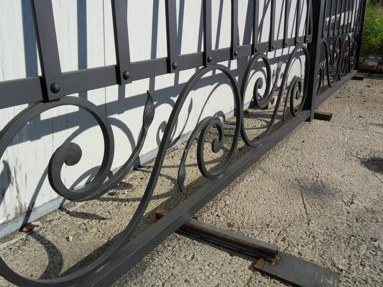 Pergola, tettoia o recinzione in ferro (foto 53)