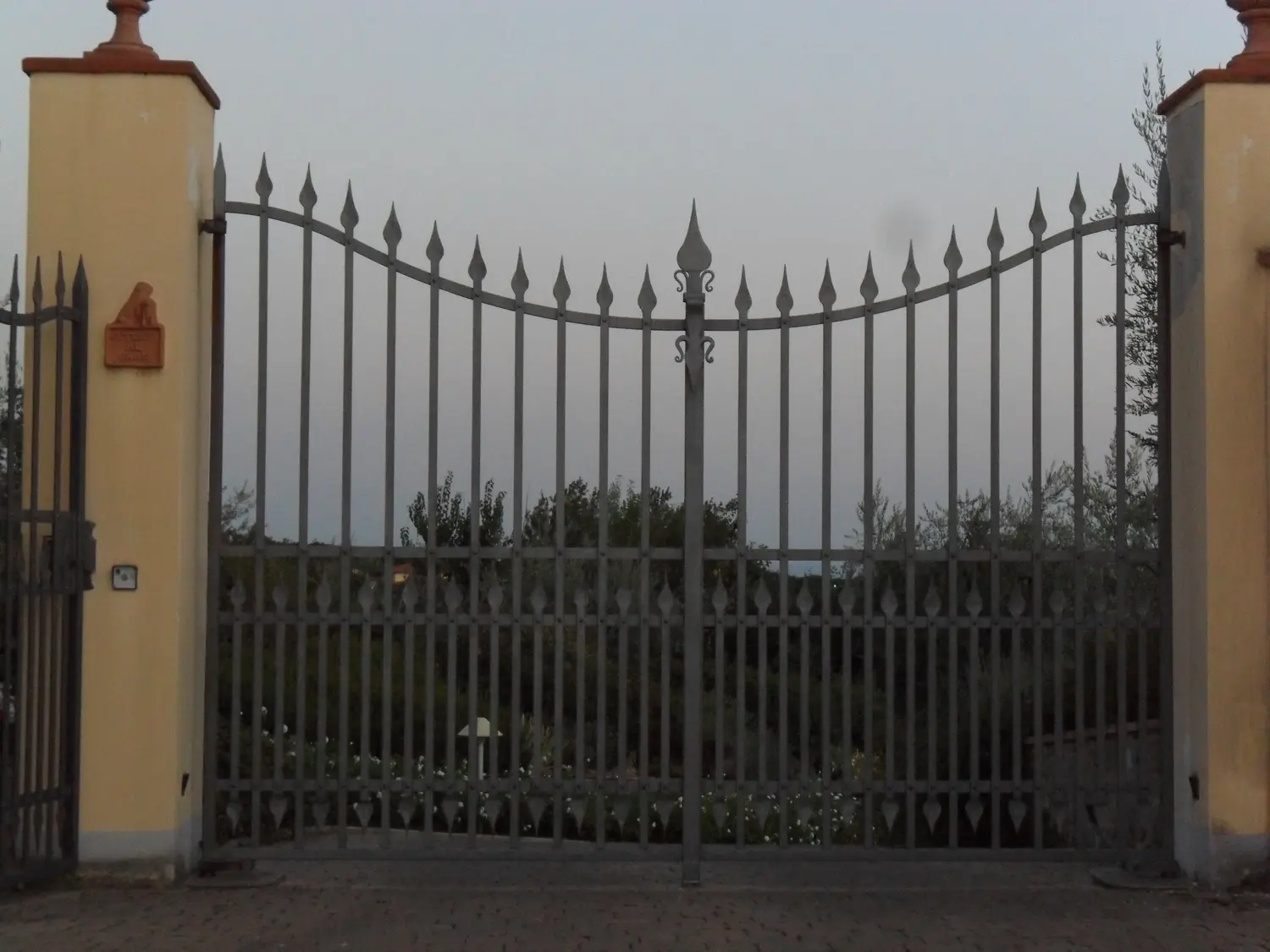 Cancello in ferro realizzato da Alamanni Fabbro (foto 99)